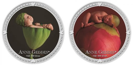 Anne Geddes Silver Keepsake Coins